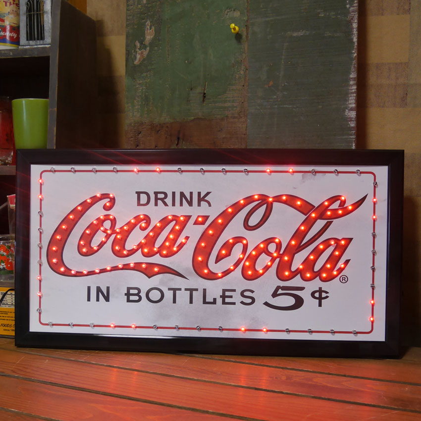 コカコーラ LEDネオンサイン LED SIGN COCA-COLA : アメリカン雑貨の