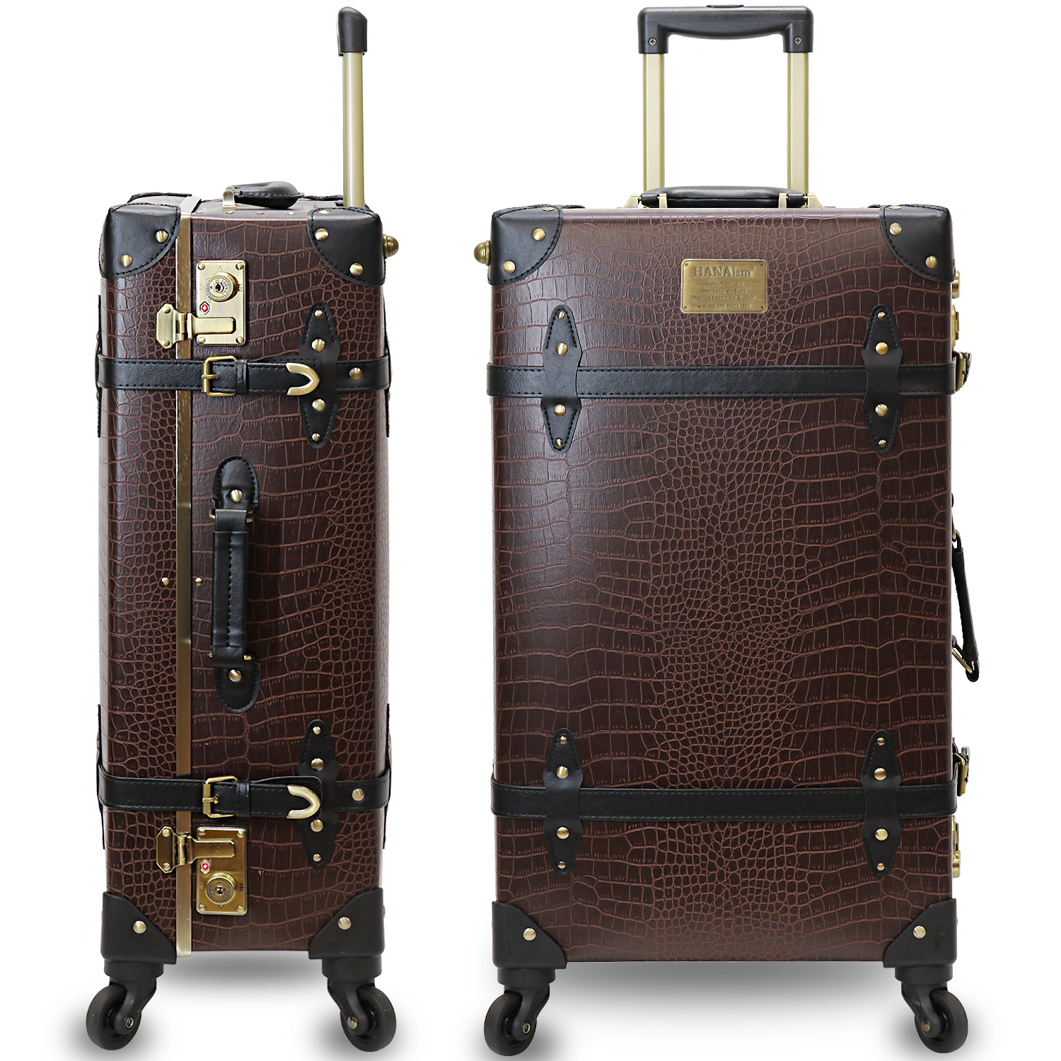 HANAism スーツケース キャリーケース キャリーバッグ トランク XXL