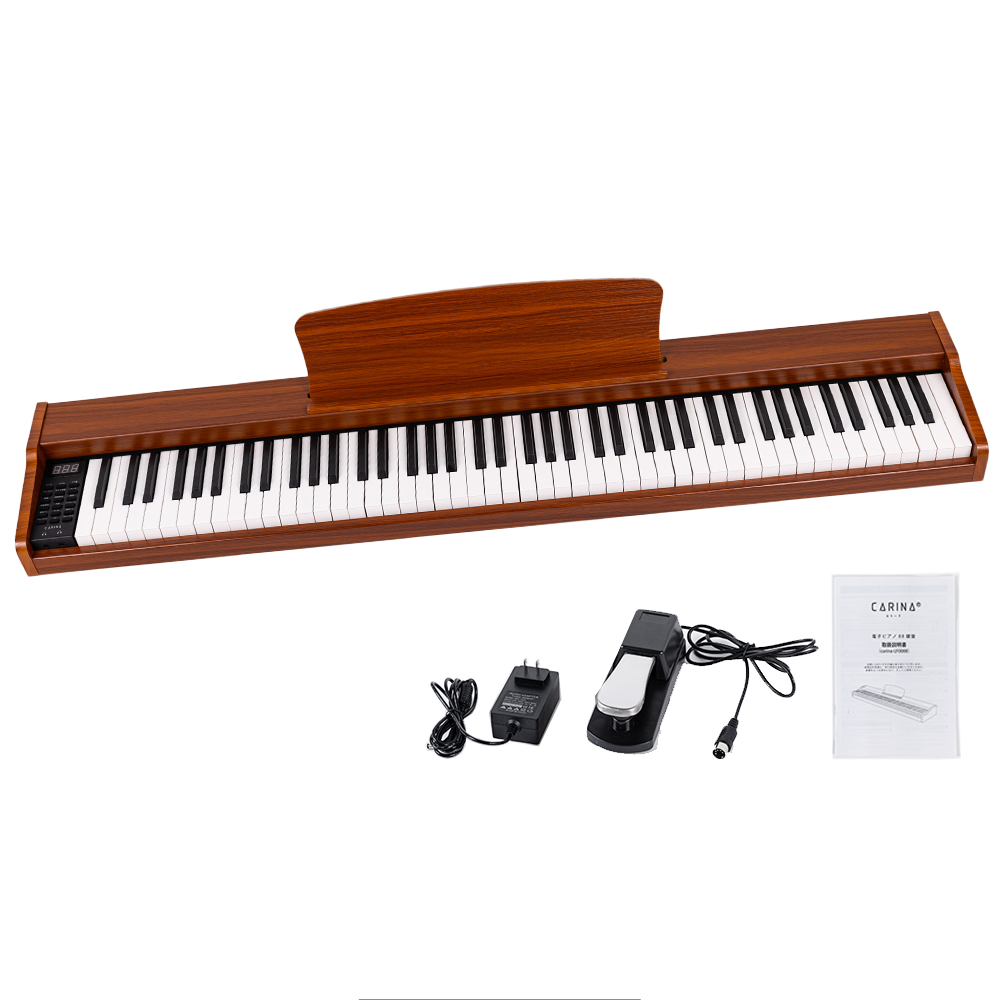 6カラー】電子ピアノ 88鍵盤 木製 給電タイプ dream音源 MIDI対応