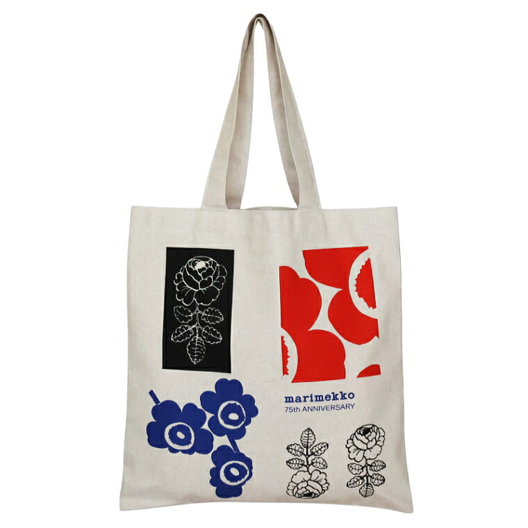 marimekko（マリメッコ） トートバッグ 75th anniversary kioski Je