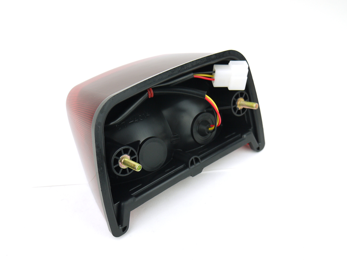 ゼファー400用 LEDテールランプレッドレンズ 89-95 ポン付けLEDテール