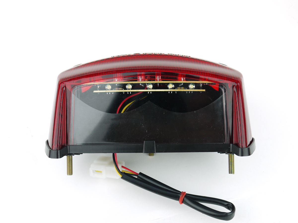 ゼファー400χ用 LEDテールランプレッドレンズ 96- ポン付けLEDテール