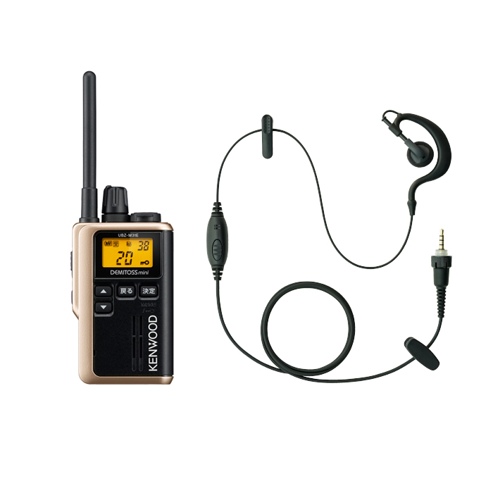 ケンウッド UBZ-M31E イヤホンマイクセット 特定小電力 トランシーバー