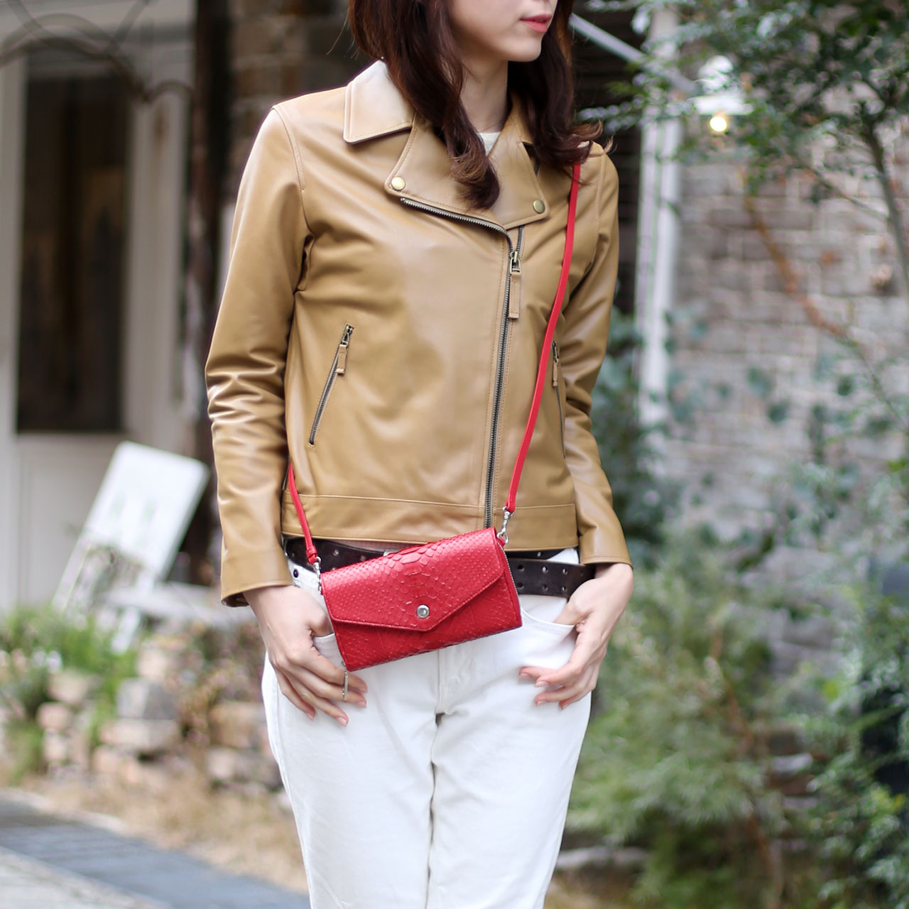 sankyo shokai（三京商会） [5%offクーポン]レザー ライダース