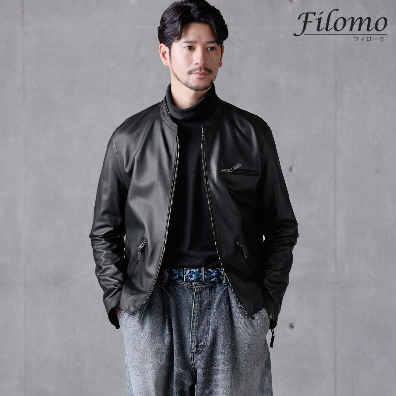 sankyo shokai（三京商会） [5%offクーポン]レザージャケット メンズ