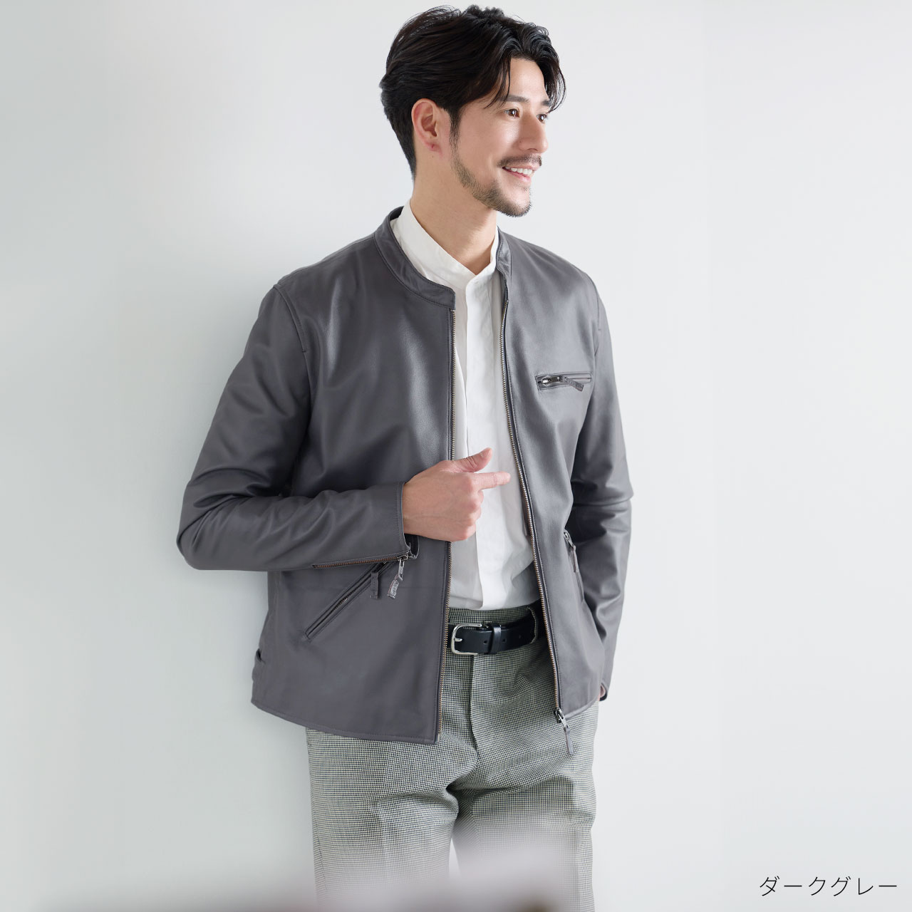 sankyo shokai（三京商会） [5%offクーポン]レザージャケット メンズ