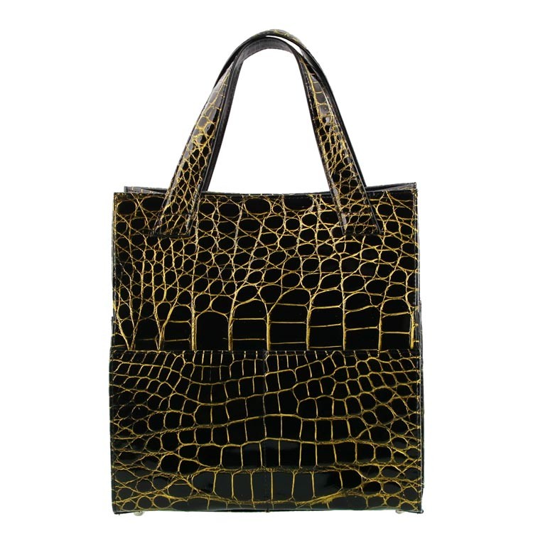 sankyo shokai（三京商会） [5%offクーポン]クロコダイル トートバッグ