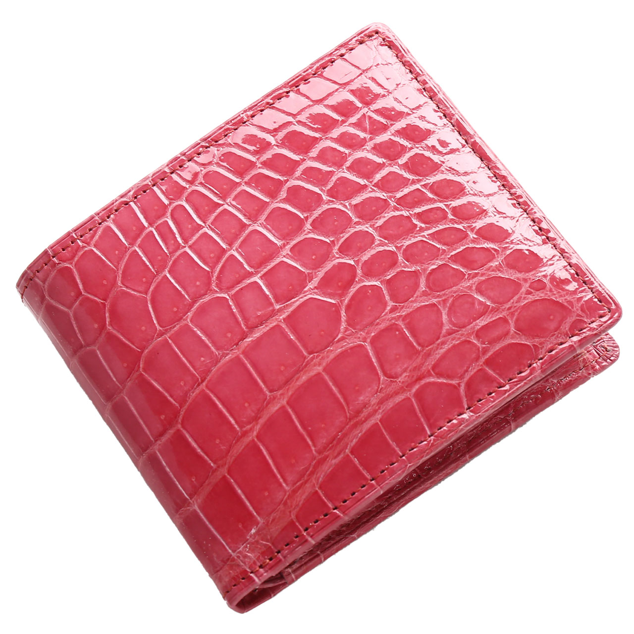 sankyo shokai（三京商会） クロコダイル メンズ 折り財布 日本製