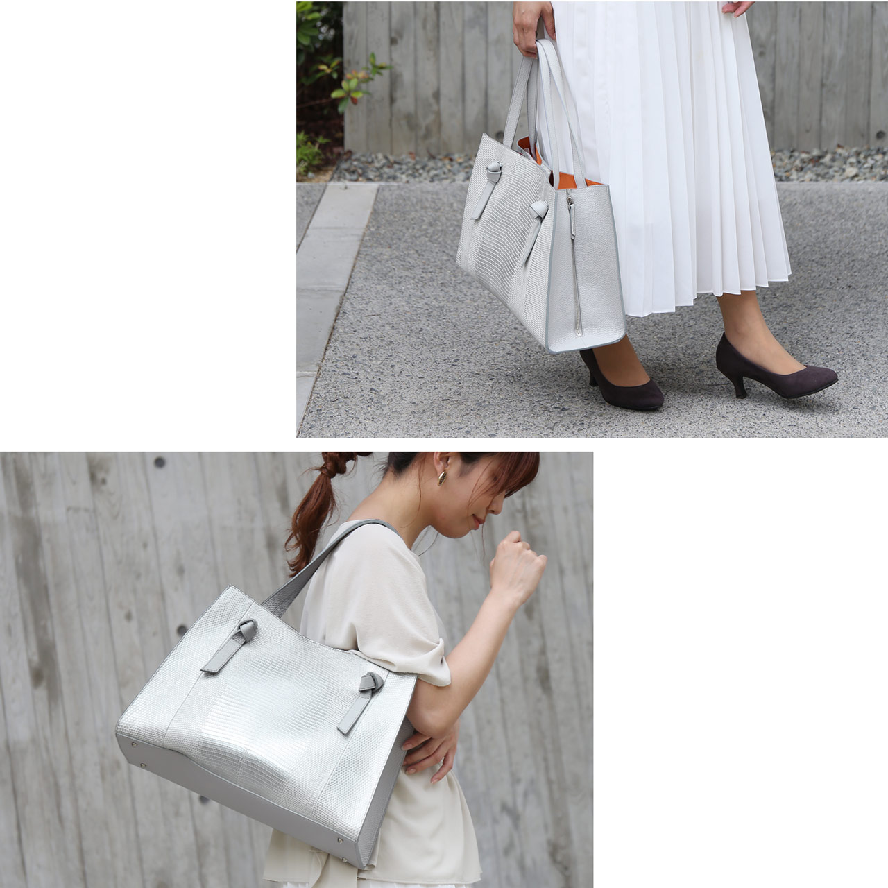 sankyo shokai（三京商会） [5%offクーポン]リザード トートバッグ