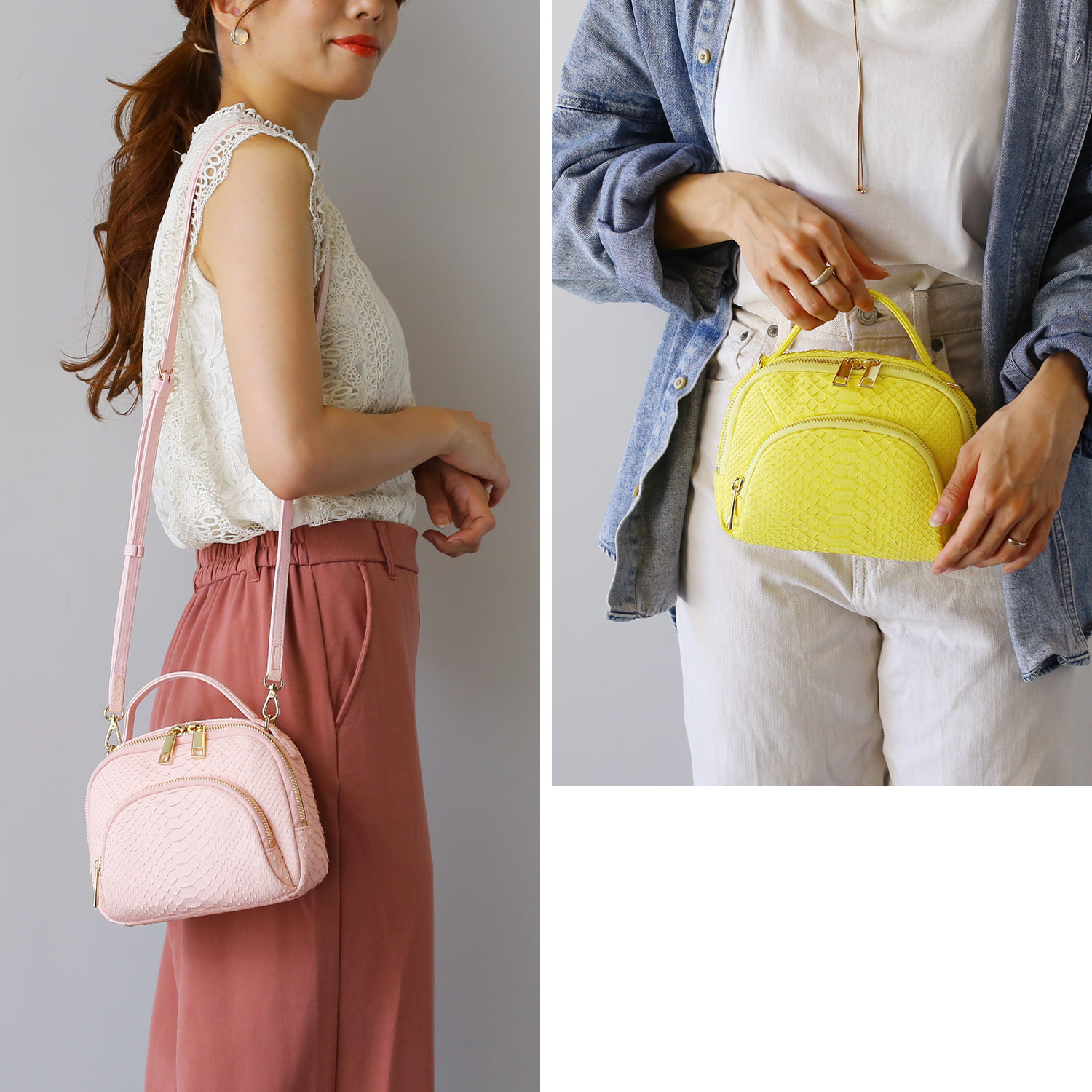 sankyo shokai（三京商会） ［期間限定価格］パイソン ポシェット