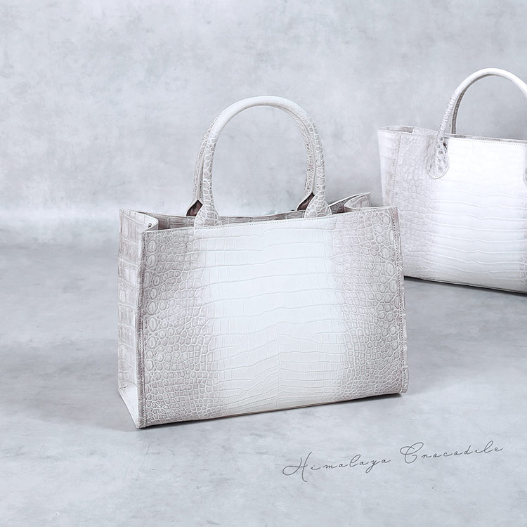 sankyo shokai（三京商会） ヒマラヤ クロコダイル ハンドバッグ 2way
