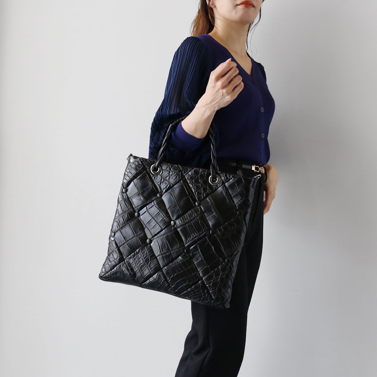 sankyo shokai（三京商会） ［期間限定価格］クロコダイル ダイヤ柄