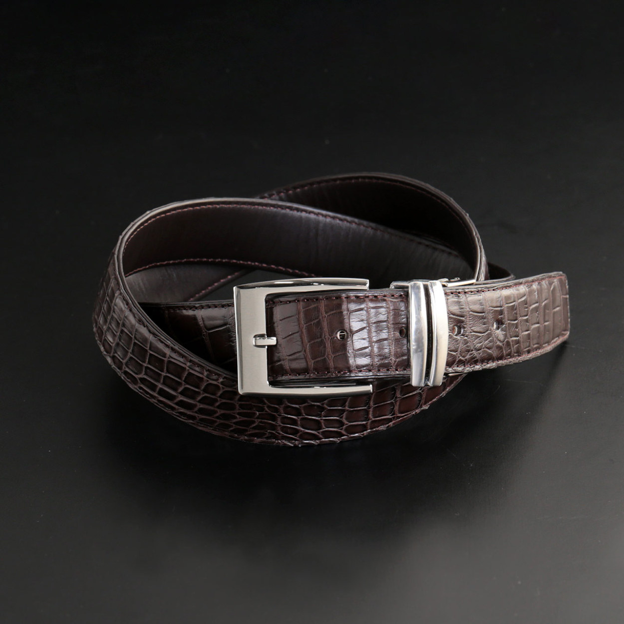 sankyo shokai（三京商会） ［期間限定価格］クロコダイル ベルト