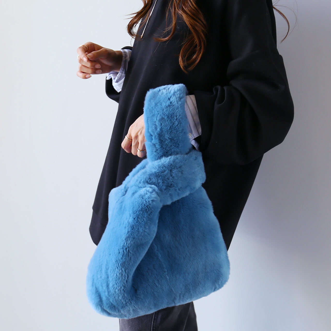 sankyo shokai（三京商会） [28h限定10%off]レッキス ファーバッグ