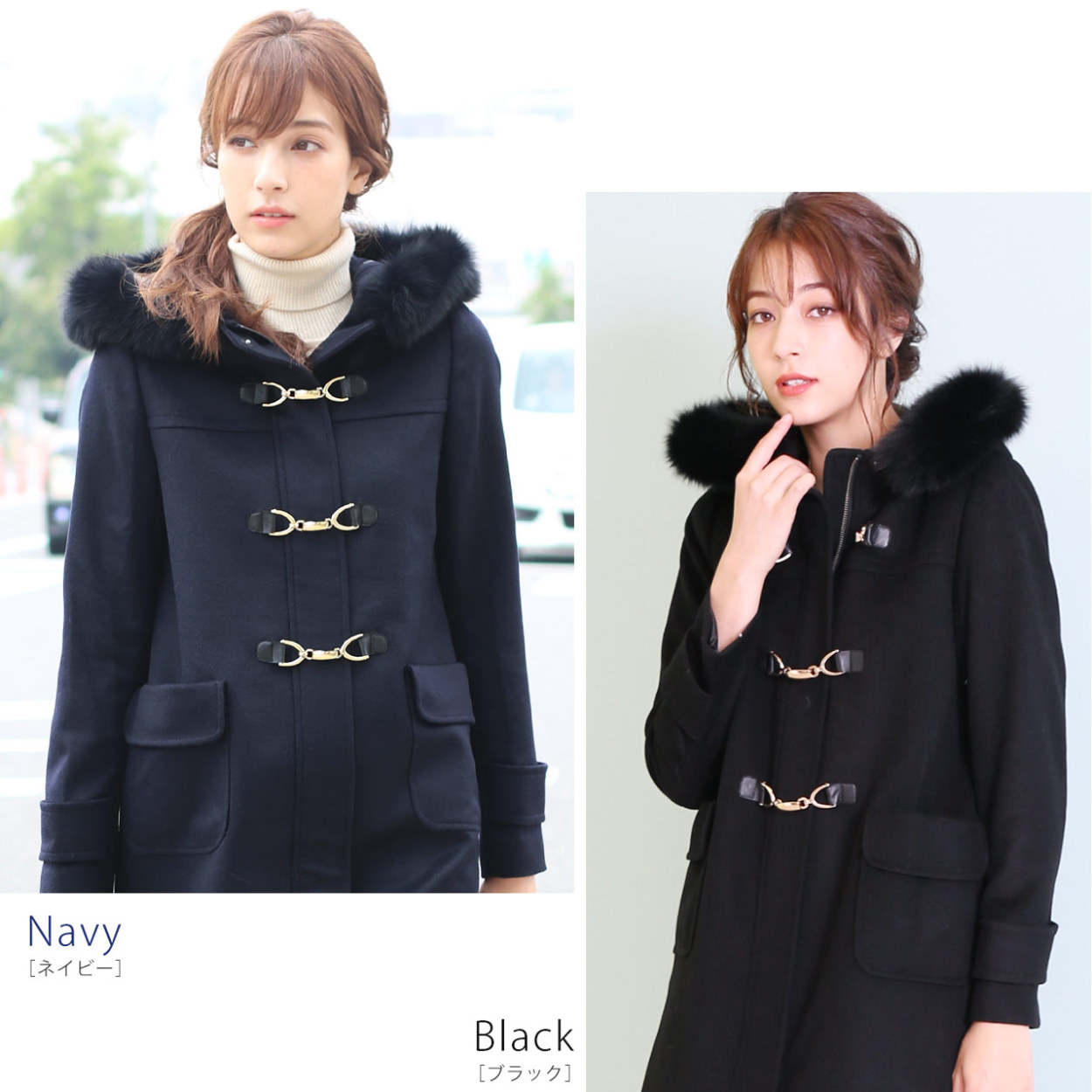 Filomo（フィローモ） カシミヤ ブレンド ダッフル コート レディース