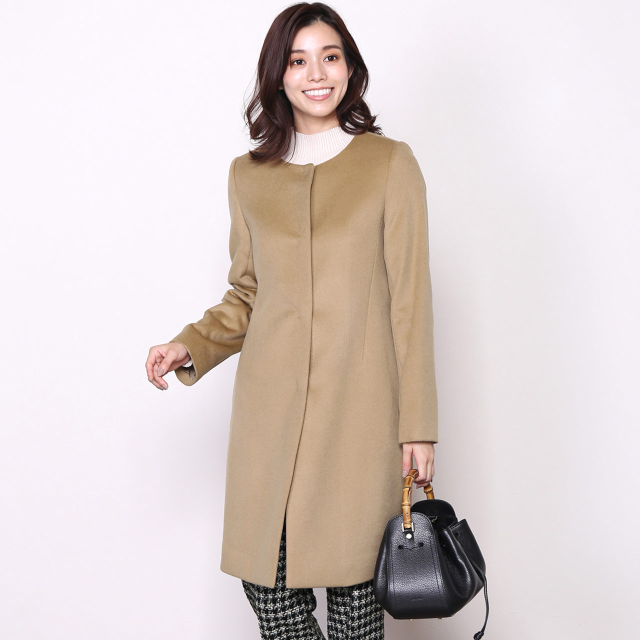 sankyo shokai（三京商会） [10%offクーポン]カシミヤ ブレンド ウール