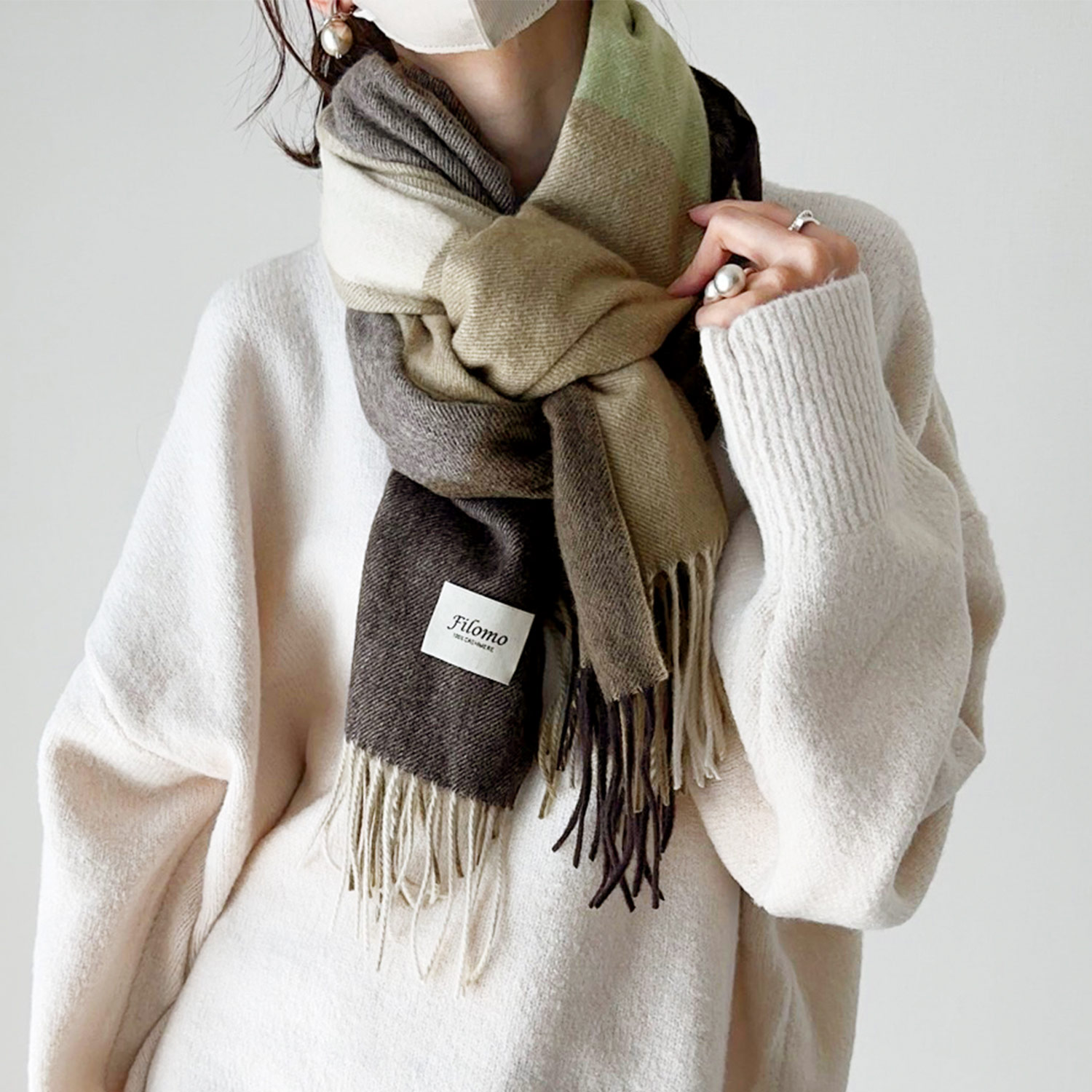 Filomo（フィローモ） 《mau.さんコラボ》Filomo 極やわカシミヤ 100