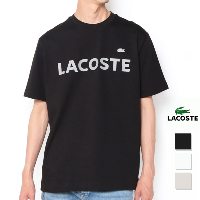LACOSTE（ラコステ） 半袖 ヘビーウェイトブランドネーム ロゴT TH2299
