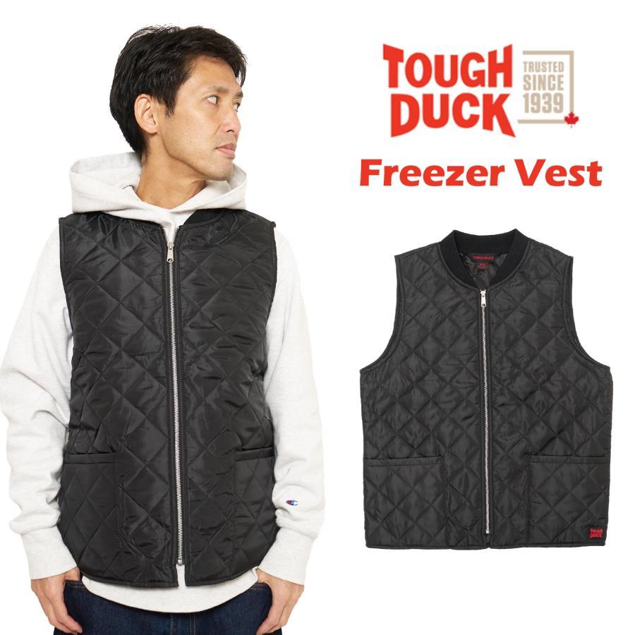 タフダック TOUGH DUCK WV07 フリーザーベスト ｜ メンズ S M L XL XXL