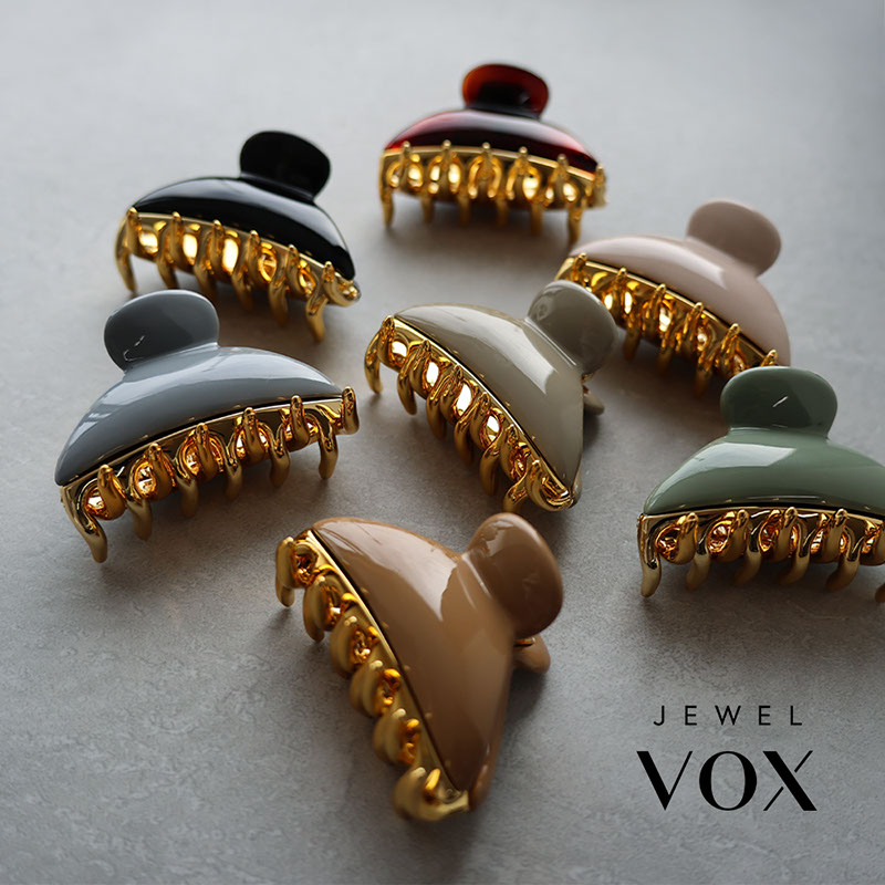 Jewel VOX ヘアクリップ ヘアアクセ ヘアアクセサリー バンスクリップ