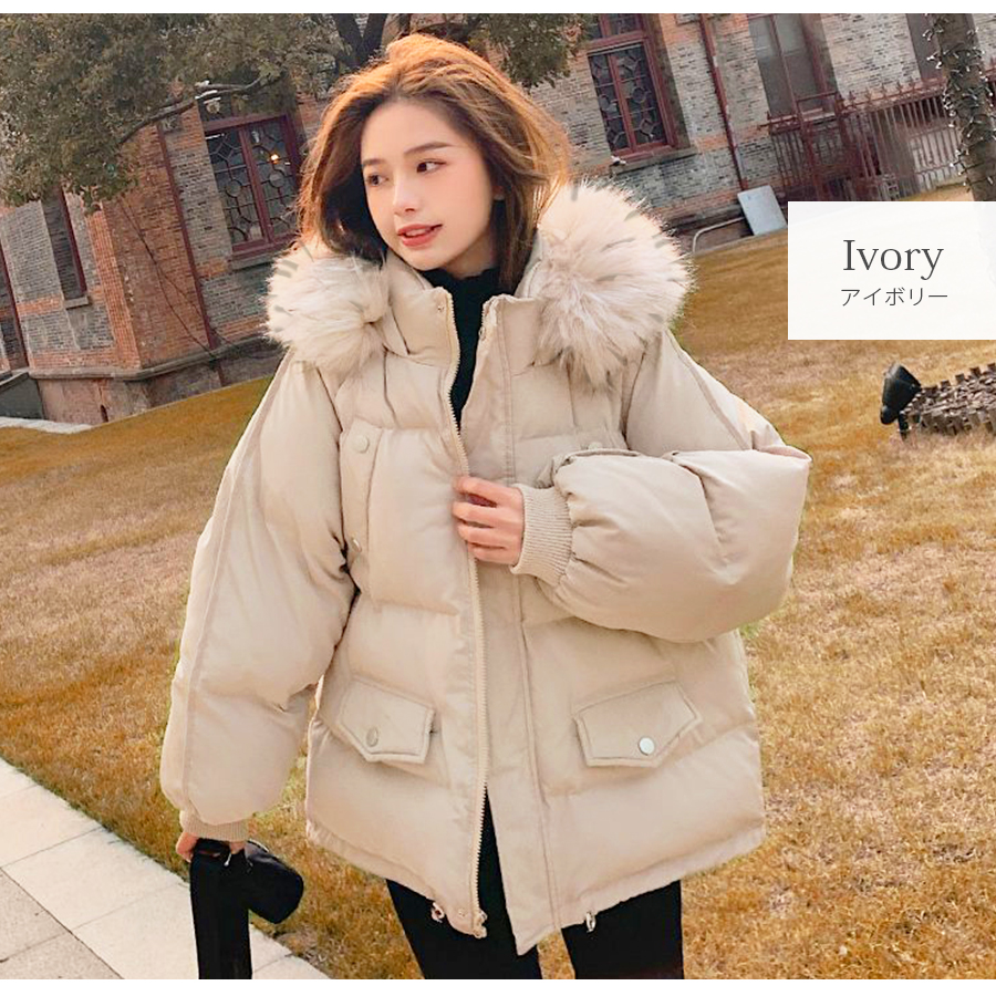 ダウン アウター フード付き ブルゾン ダウンジャケット コート 長袖