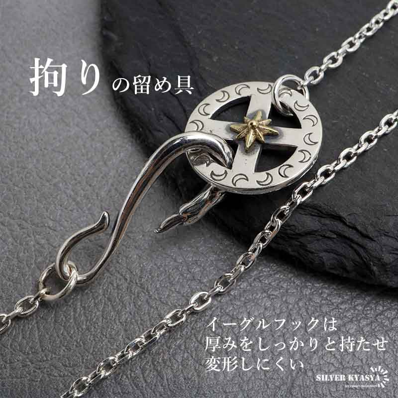 シルバー925 フェザーネックレス イーグルネックレス 羽根 ターコイズ