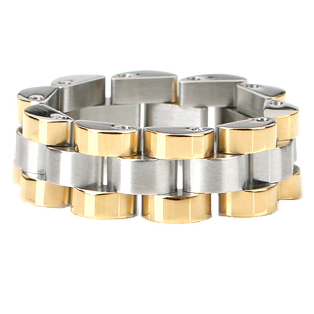 ステンレス リング チェーン ベルト メタルバンド チェーンリング