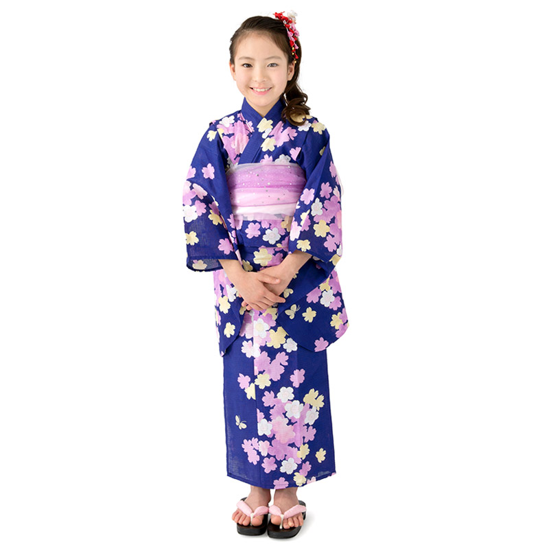 浴衣 帯 セット 女の子 キッズ bonheur saisons ボヌールセゾン ゆかた