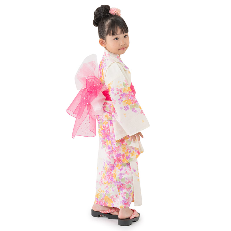 浴衣 帯 セット 女の子 キッズ bonheur saisons ボヌールセゾン ゆかた