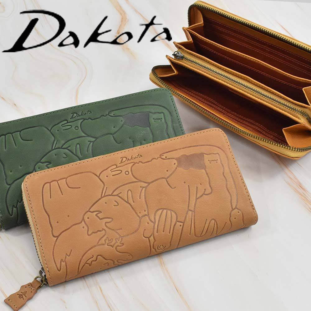 Dakota（ダコタ） 長財布 財布 レディース アニマーレ ラウンド
