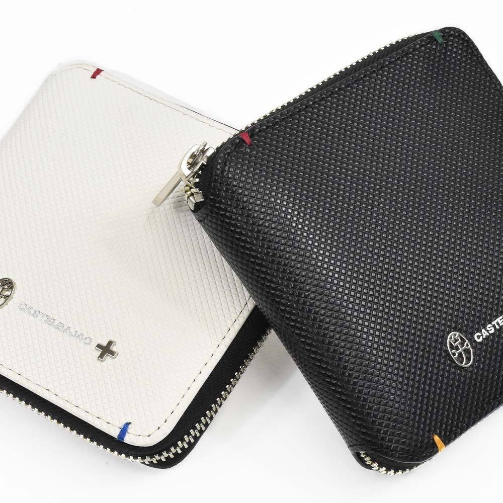 CASTELBAJAC（カステルバジャック） 財布 二つ折り ラウンドファスナー