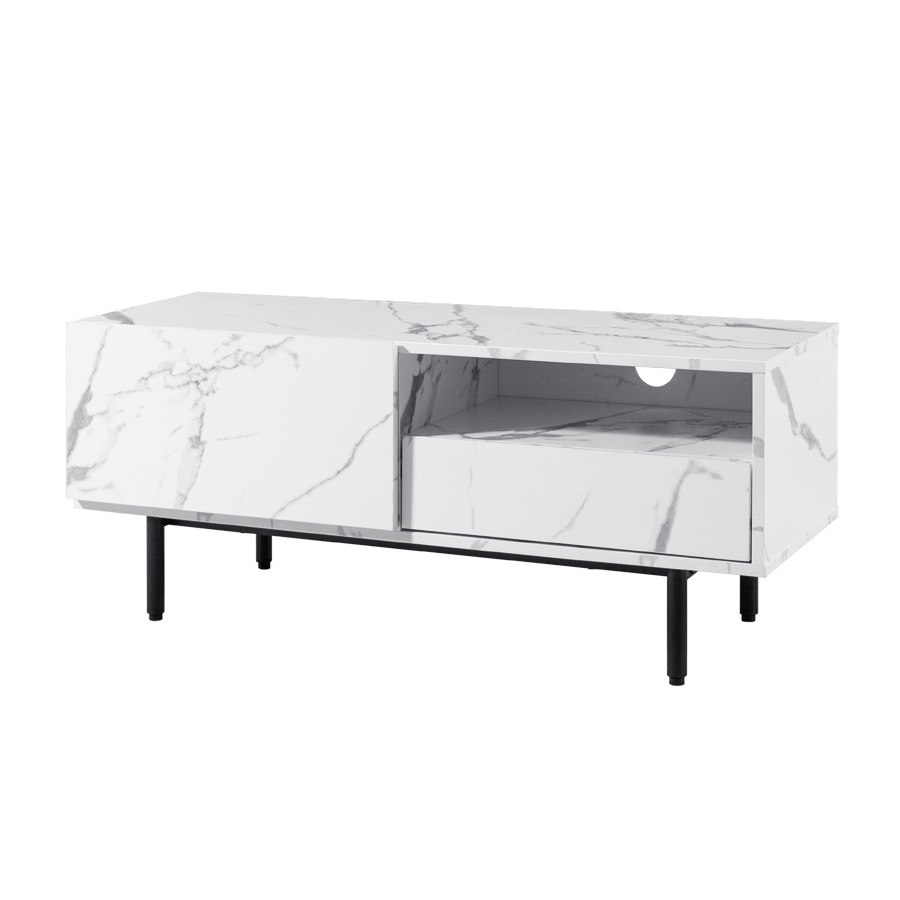 テレビ台 テレビボード TV台 ローボード 大理石柄 コンパクト 省