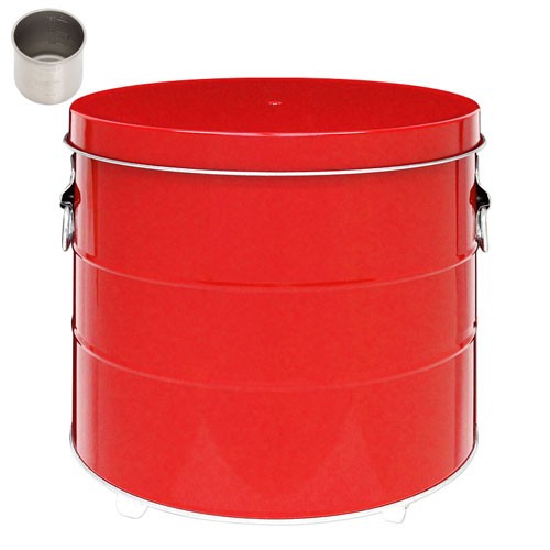 ぼん家具 ＼テレビで紹介／ 米びつ 20kg 日本製 計量カップ付き 密閉