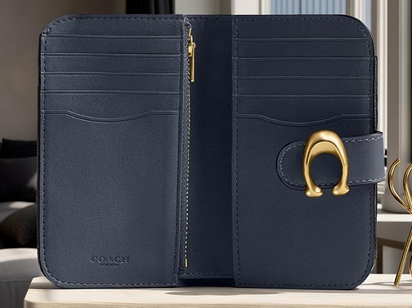 COACH（コーチ） 二つ折り財布 デニム 財布 2026春新作 カードケース