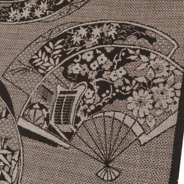 大島紬 武宮絹織物 仕立て付き 泥大島 着物 正絹 コート 羽織 反物 袷