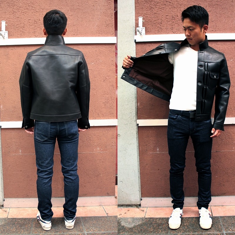 Y'2 LEATHER EB-140 馬革 革ジャン メンズ ホースハイド レザー