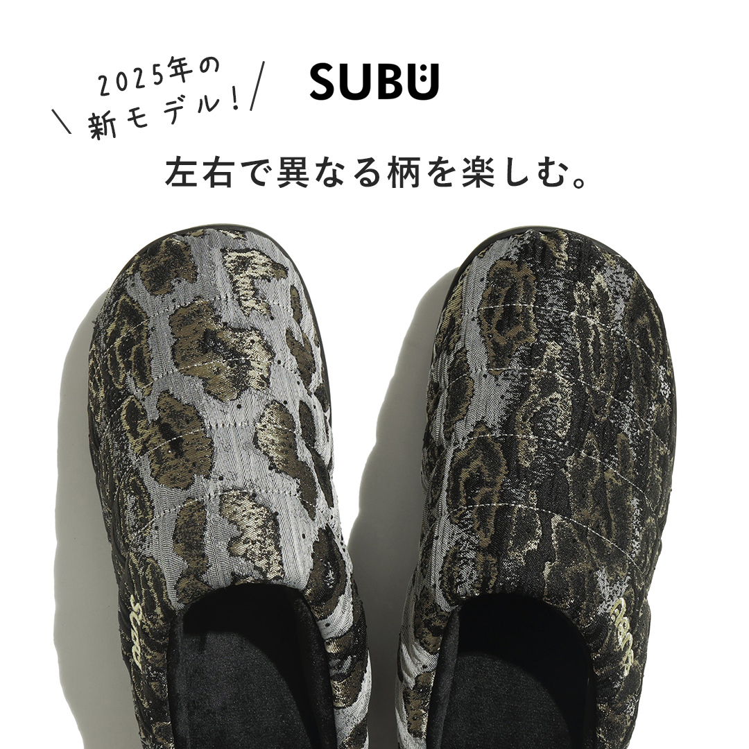 SUBU（スブ） DOTS SHADOW JACQUARD ドット 内ボア 中ボア レディース