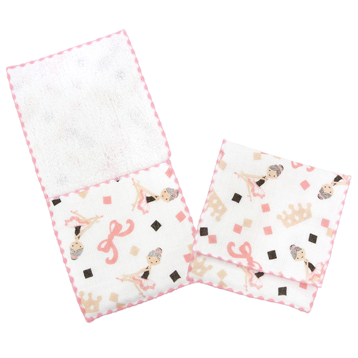 シンジカトウ バレエ ポケットハンカチ 泉州タオル 日本製 ガーゼ 小物