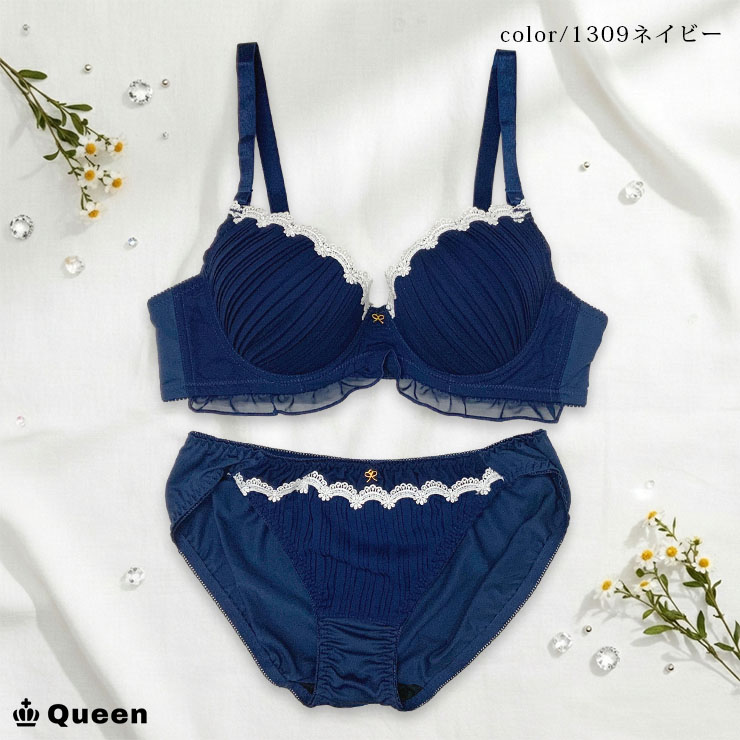 大きいサイズ ブラジャー ショーツセット レディース 下着 C85 C90 C95