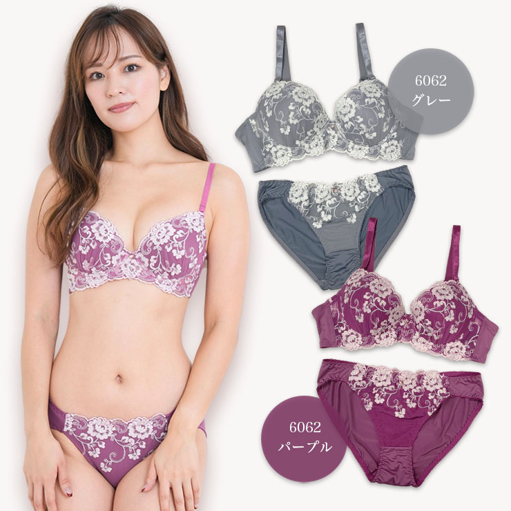 ブラショーツセット 楽ブラ ソフトワイヤー 上下セット やわらか