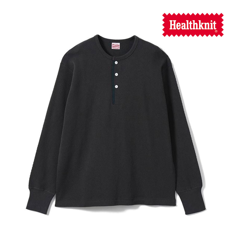 Healthknit（ヘルスニット） サーマルキングラッセルハニカム ヘンリー