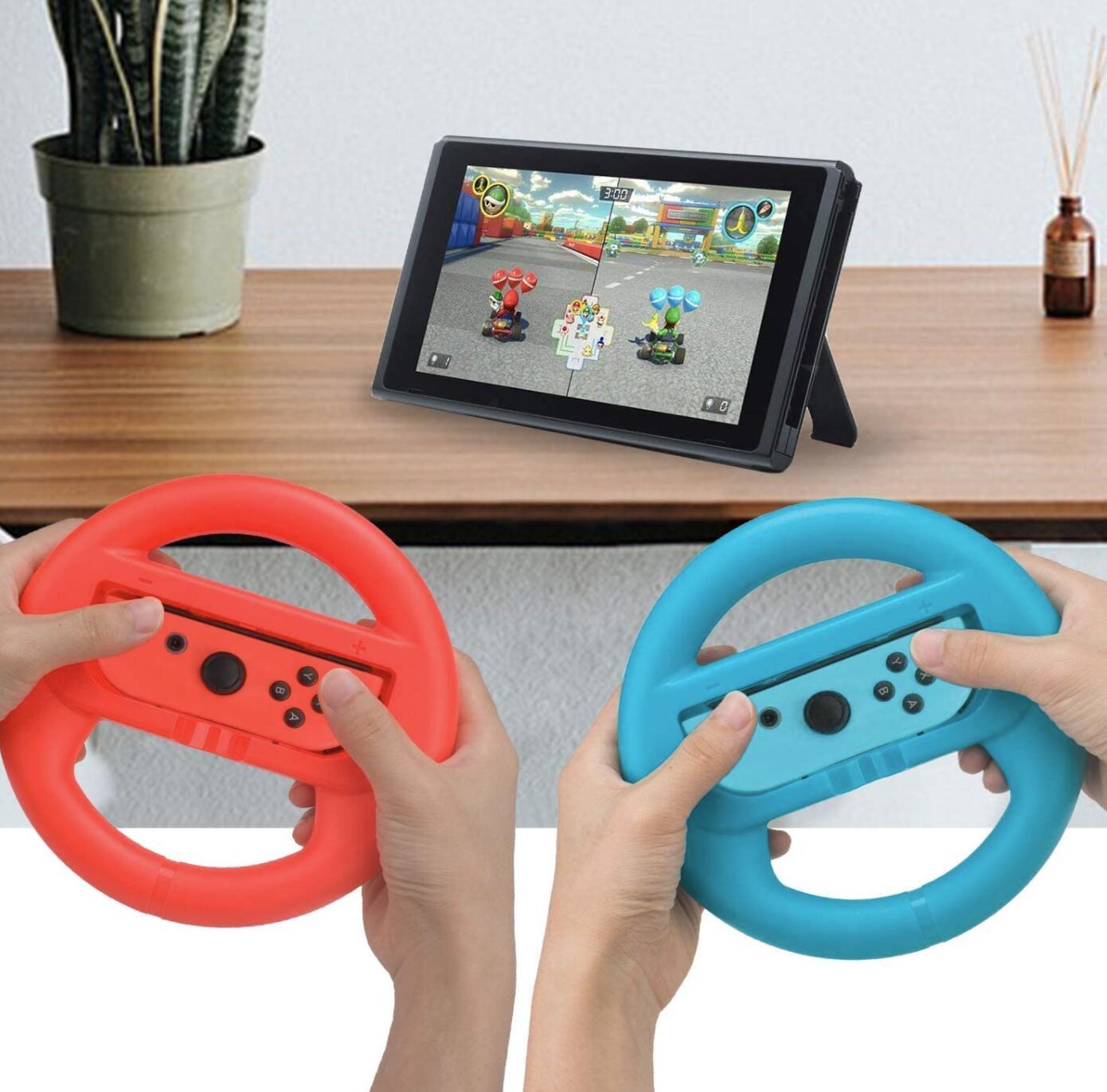 Joy-Conハンドル 2個セット 装着簡単 Switch 有機ELモデル Switch対応