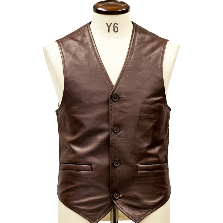 Horn Works 本革 レザーベスト メンズ ホーンワークス 3915 本革ベスト