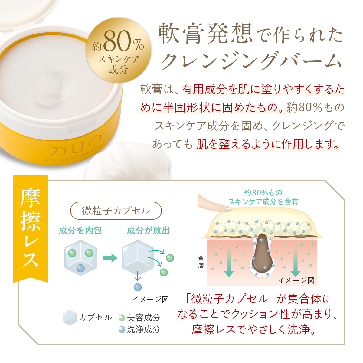 DUO（デュオ） 【大人の毛穴・キメの乱れケア】 ザ クレンジングバーム