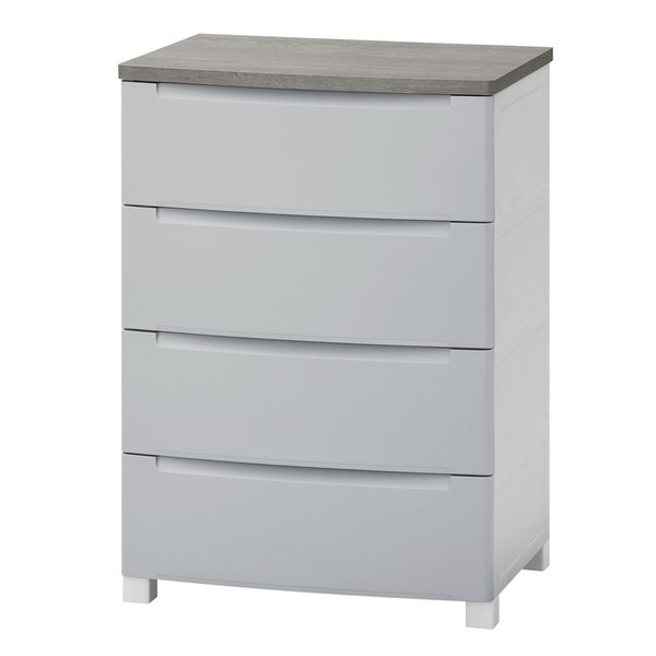 IRIS OHYAMA（アイリスオーヤマ） チェスト 4段 タンス 幅56 おしゃれ