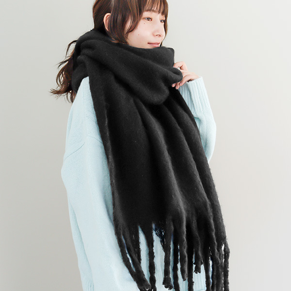 QUEENHEAD（クイーンヘッド） ストール 大判 「もこもこ大判ストール