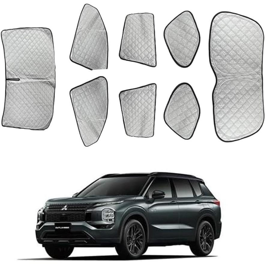 OU286 ミツビシ アウトランダーPHEV GF GN系 サンシェード 日よけ用