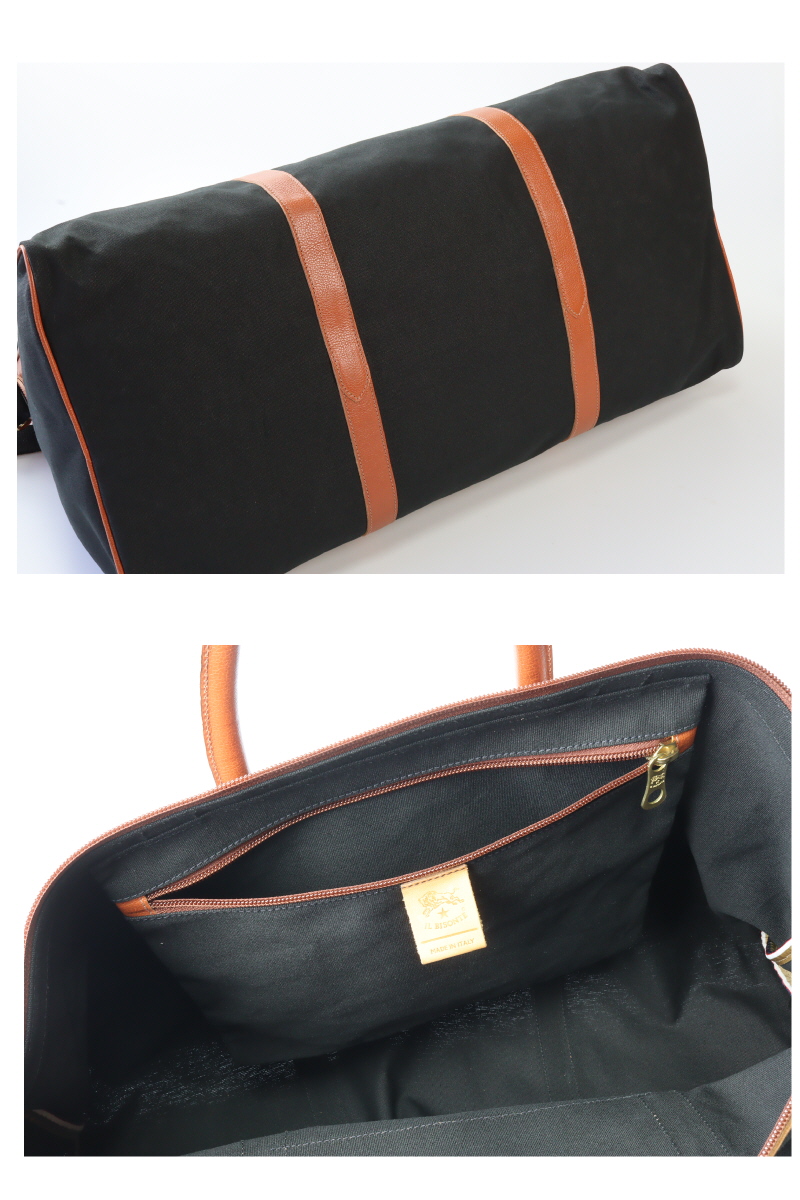 IL BISONTE（イルビゾンテ） バッグ キャンバスボストンバッグ