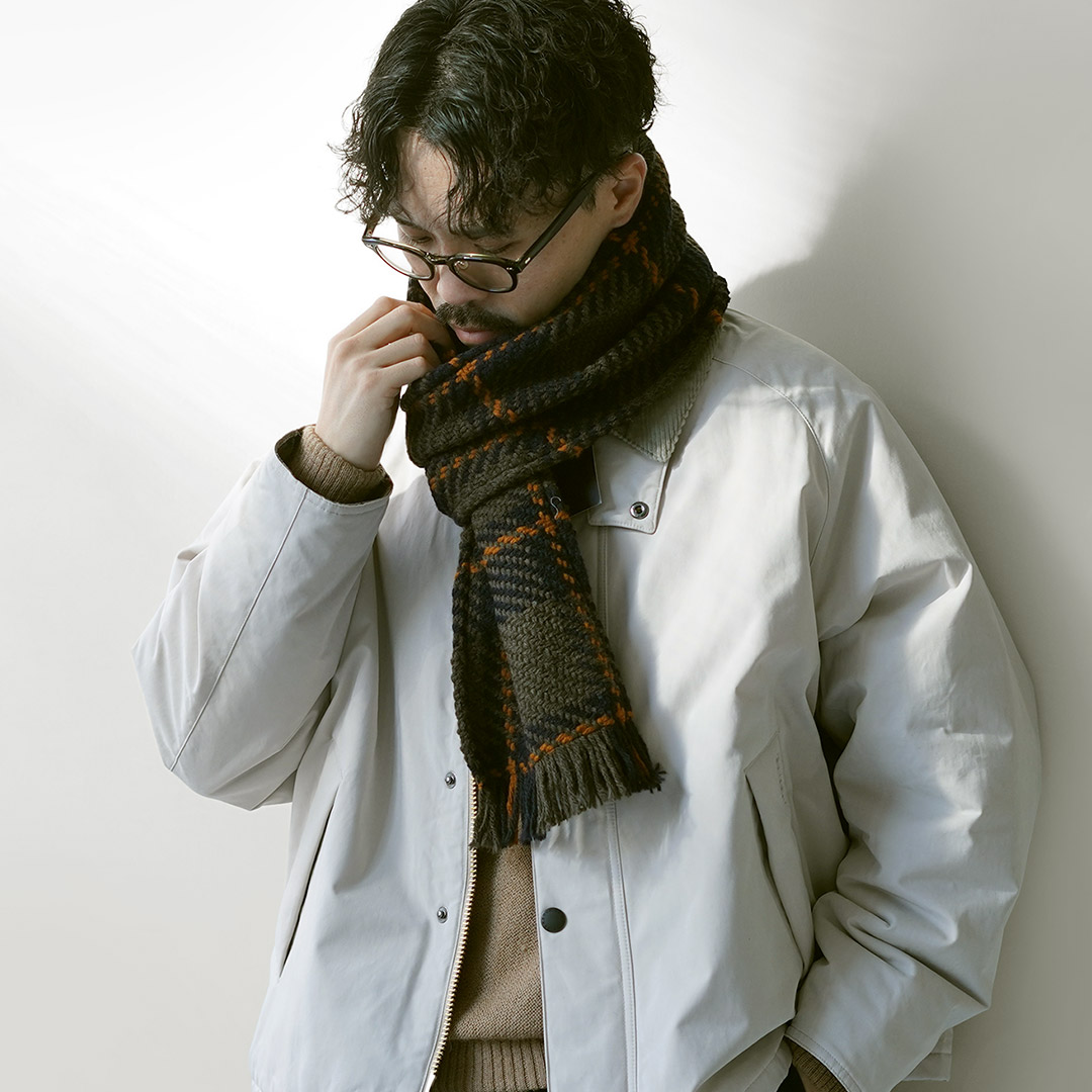 John branigan（ジョンブラニガン） アイリッシュ ツイードニット