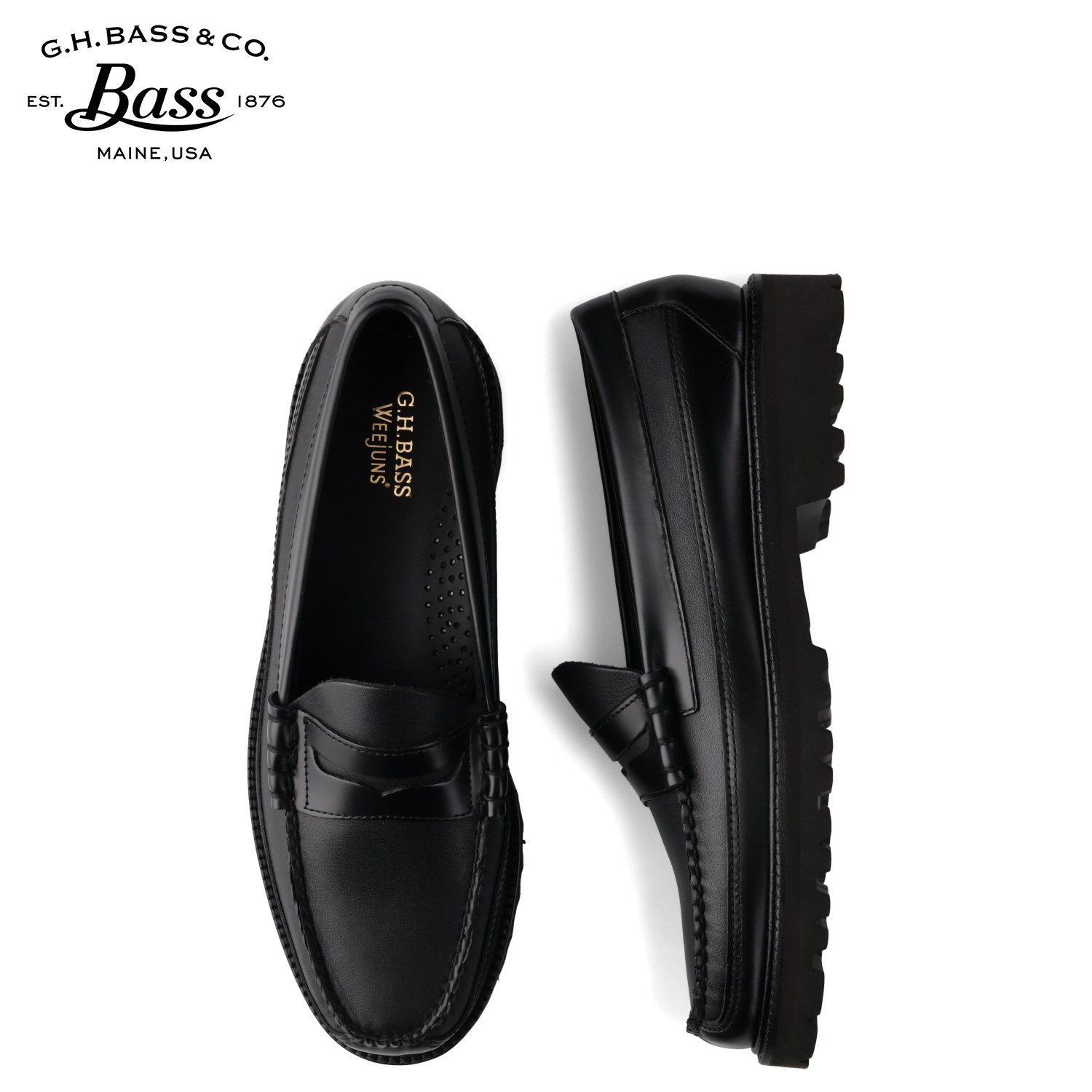 G.H.BASS（ジーエイチバス） ローファー モック ウィージャンズ 90